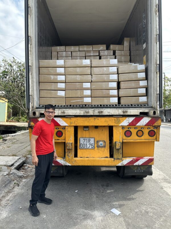 Large-scale export containers from a dependable desiccated coconut exporter