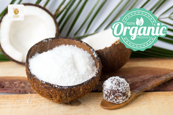 Organic coconut powder for bakery, beverage, and food applications