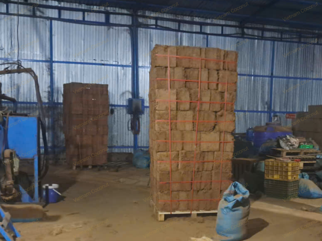 VIA's cocopeat for export