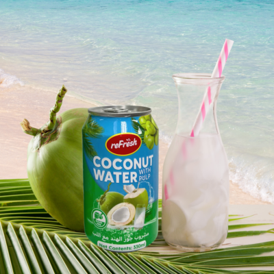 Coconut water as a natural summer hydration drink